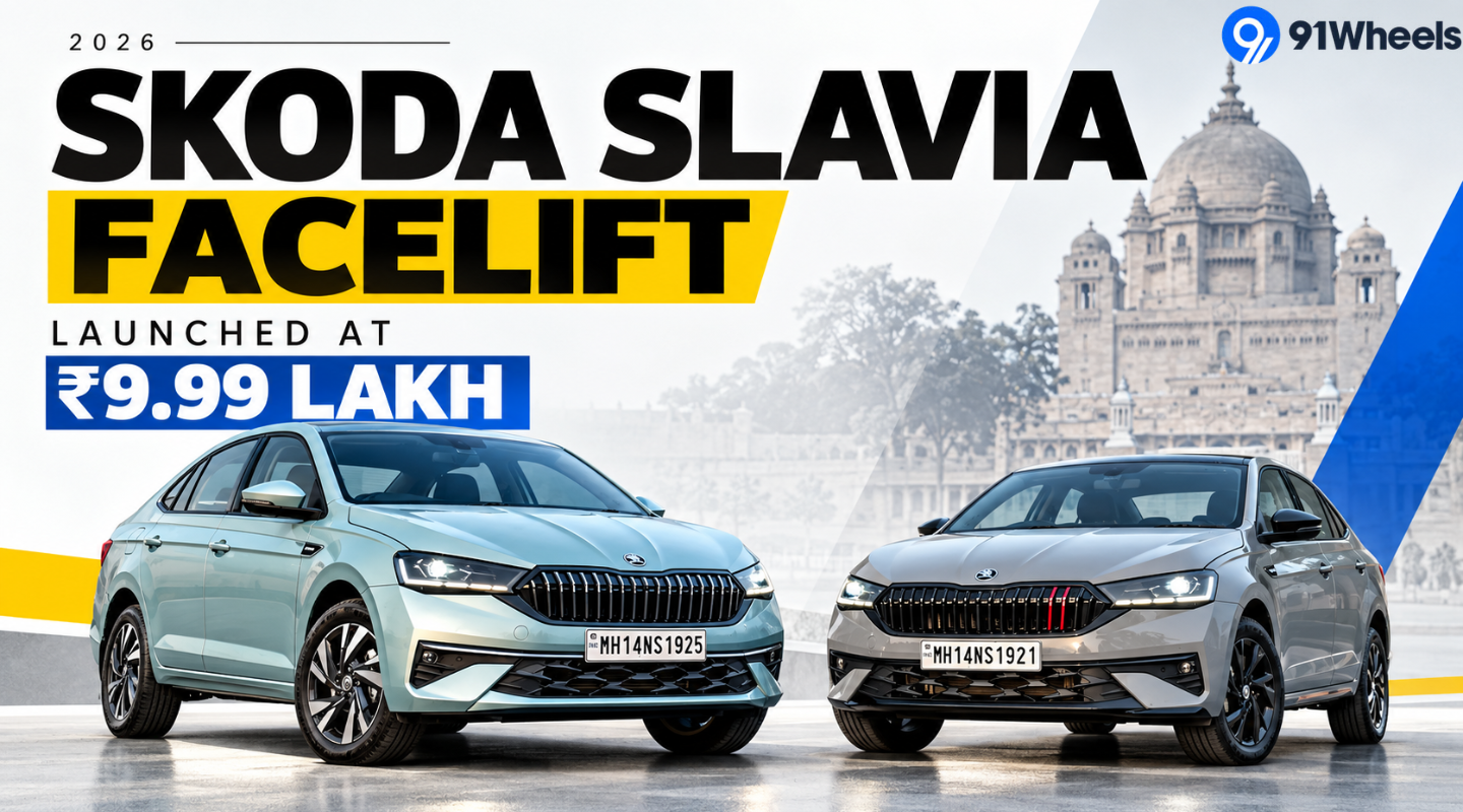 2026 Skoda Slavia Facelift Launched At Rs 9.99 Lakh 